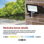 Naświetlacz GLARO PIR 50W neutralna biel