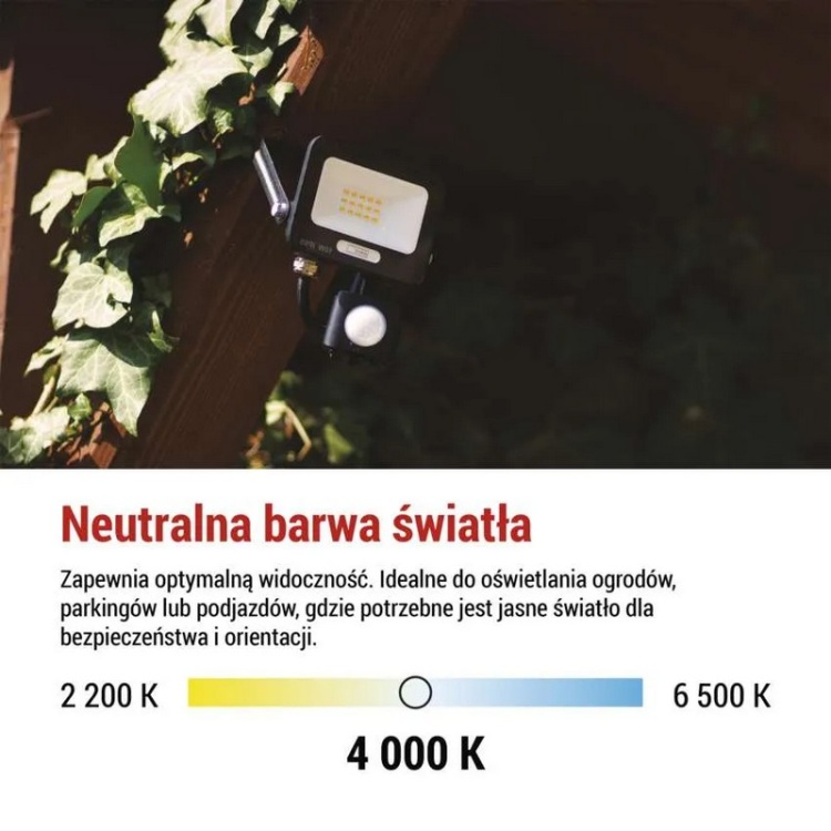 Naświetlacz LED do schodów zewnętrznych