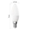 Żarówka LED E14 odpowiednik 25W