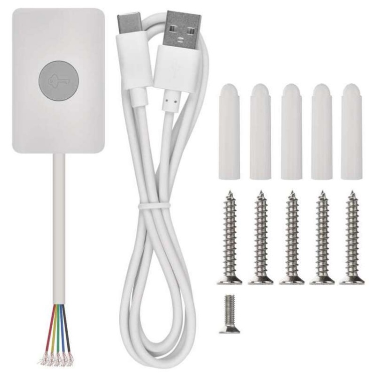 Zestaw zasilający bezprzewodowego domofonu