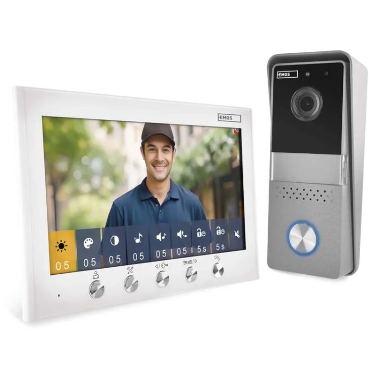 Wideodomofon EMOS EM-04Z 2WIRE zestaw