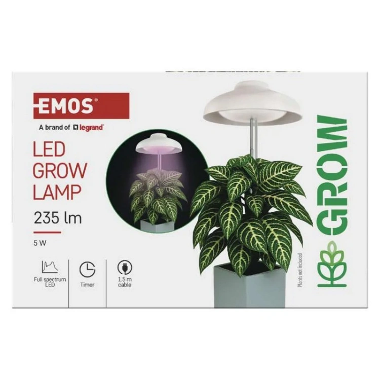 Lampa USB do roślin domowych