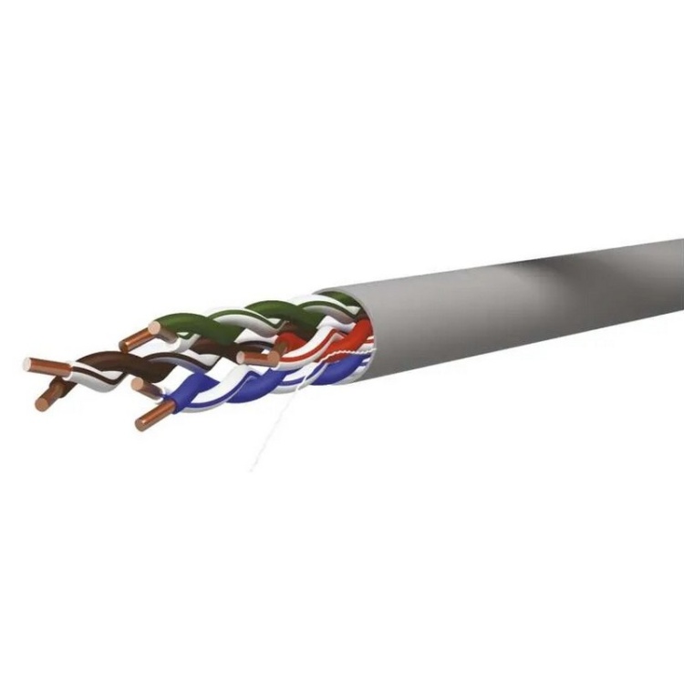 Przekrój kabla UTP Cat5e 4x2 żyły Cu