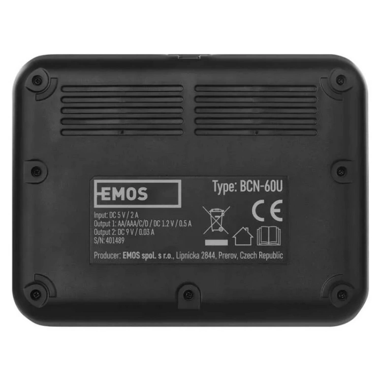 Kompaktowa ładowarka EMOS BCN-60U