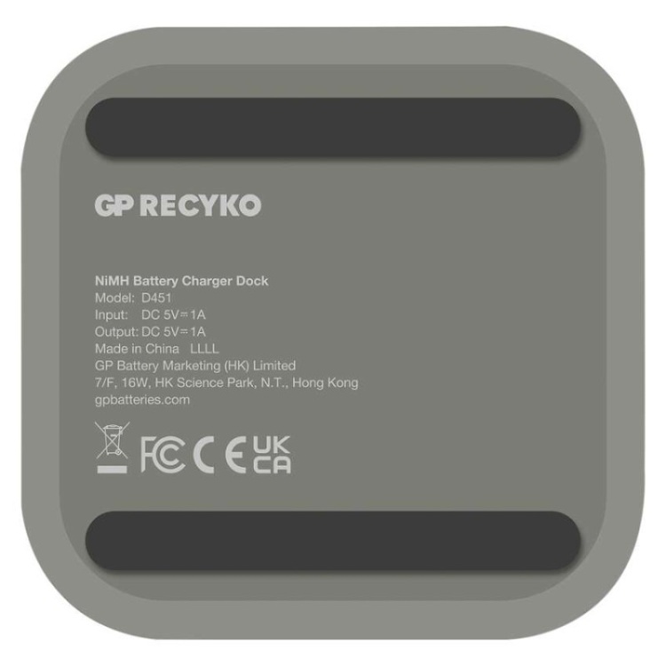 Zasilanie micro USB w ładowarce GP B441