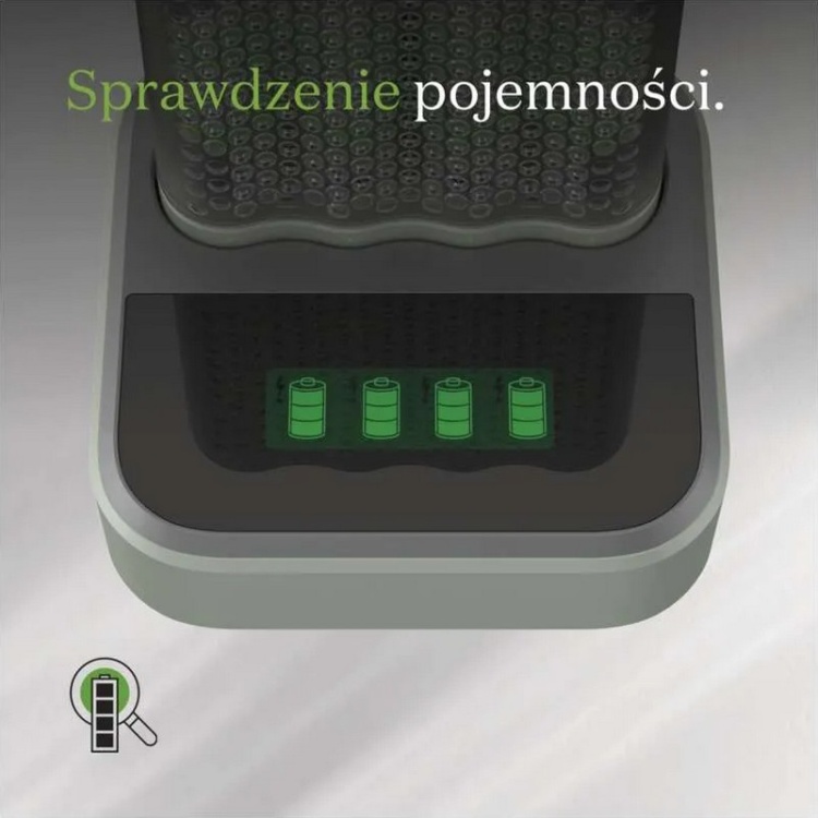 Wyświetlacz LCD ładowarki GP P461