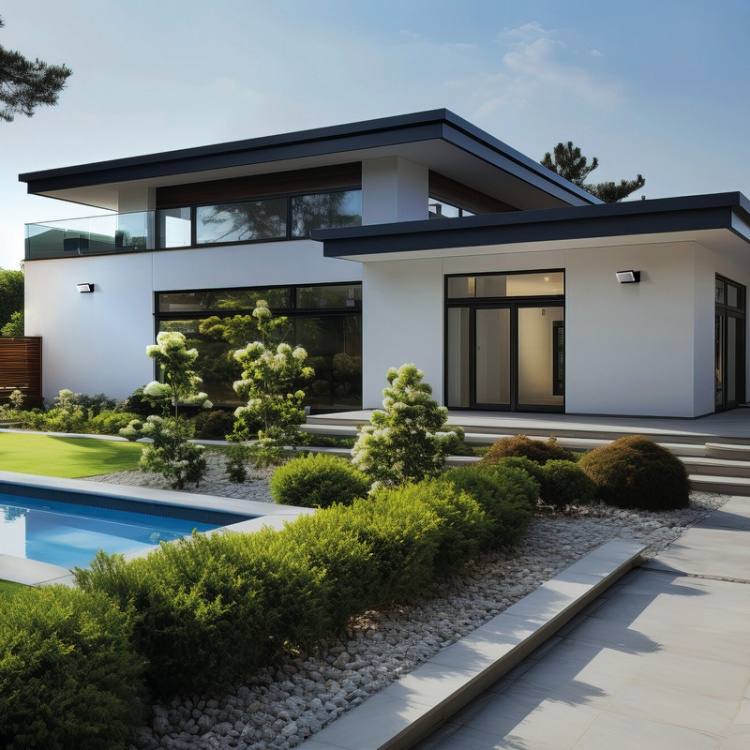 Lampa zewnętrzna LED IP65 do elewacji i podjazdu