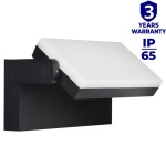 Kanlux XERTO EL 20W IP65 czarna oprawa elewacyjna