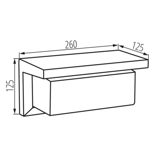 Kanlux LERTO EL 12W B 4000K