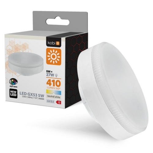 Żarówka LED GX53 5W 4000K Kobi 410lm