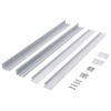 Biała aluminiowa ramka do panelu 60x60 Philips