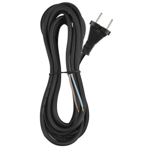Przewód gumowy 2x1,5mm2 5m czarny EMOS