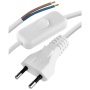 Kabel do lampy z wyłącznikiem 3 metry