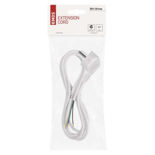 Kabel elektryczny 3x0,75mm2 biały