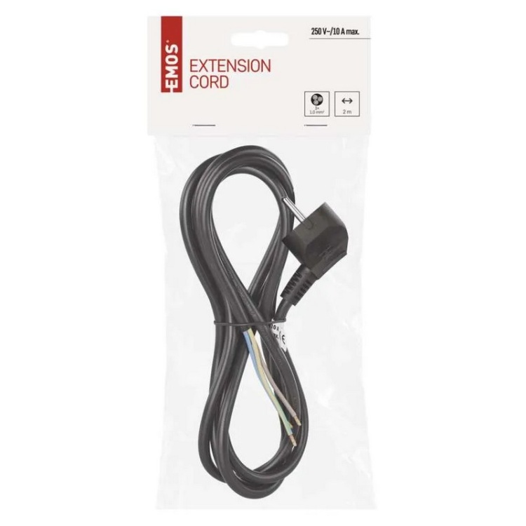 Kabel elektryczny 3x1,0mm2 czarny