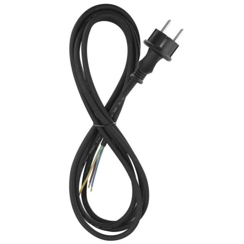 Przewód gumowy 3x1,0mm2 3m czarny EMOS S03130