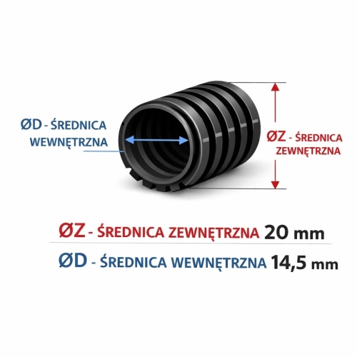 Rura giętka karbowana ∅2014,5 PVC z pilotem.jpg