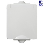 Gniazdo Kanlux TEKNO IP65GR GN1x2P+Z 39223