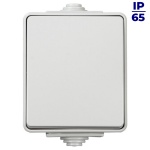 Łącznik Kanlux TEKNO IP65GR 1G2W