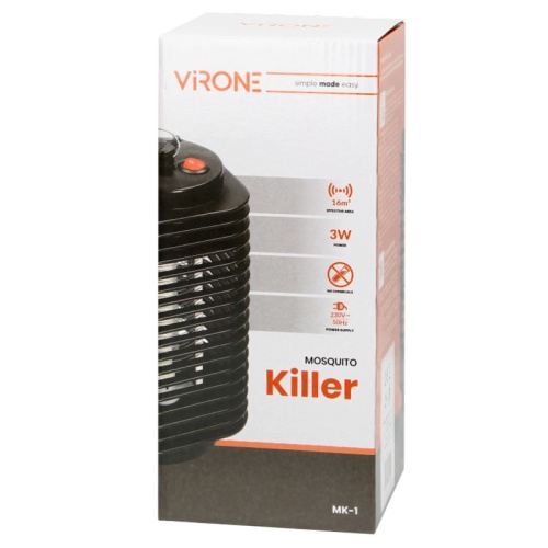 Kompaktowa lampka przeciw komarom