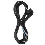Kabel zasilający do urządzeń 2m czarny