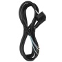 Kabel zasilający do urządzeń 2m czarny