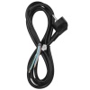 Przewód przyłączeniowy PVC 3x1,5mm2 2m czarny EMOS