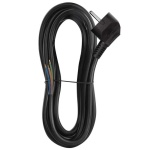 Przewód przyłączeniowy PVC 3x1,5mm2 3m czarny EMOS