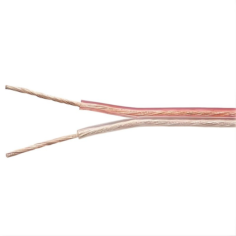 Kabel głośnikowy TLYp 2X4.0 przeźroczysty 0-50V