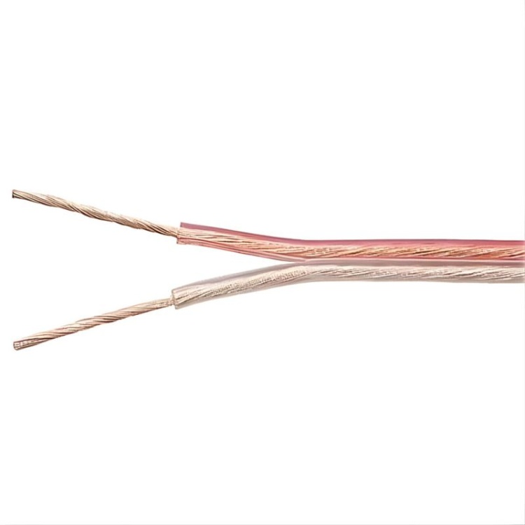 Kabel głośnikowy TLYp 2X4.0 przeźroczysty 0-50V