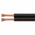 Przewód TLYp 2x0,22mm2 czarny