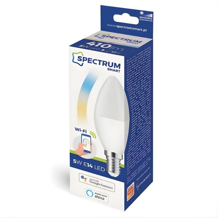 Żarówka Smart LED E14 Spectrum