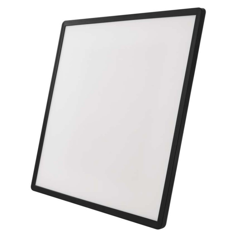 Panel LED FLORI 22W czarny kwadratowy