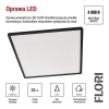 Panel LED FLORI neutralna biel