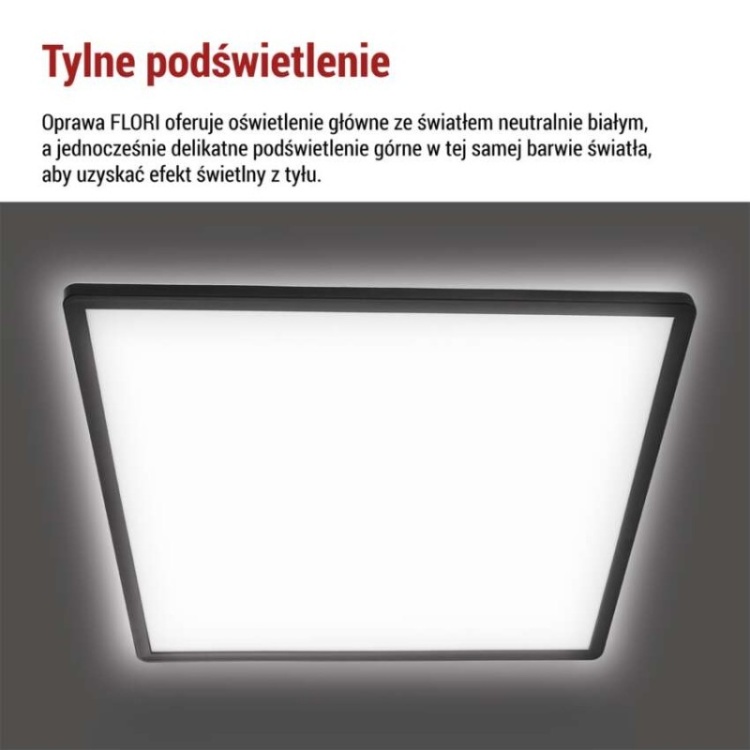 Oprawa LED FLORI 22W 2200lm