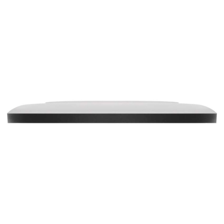 Plafon LED FLORI czarny do korytarza