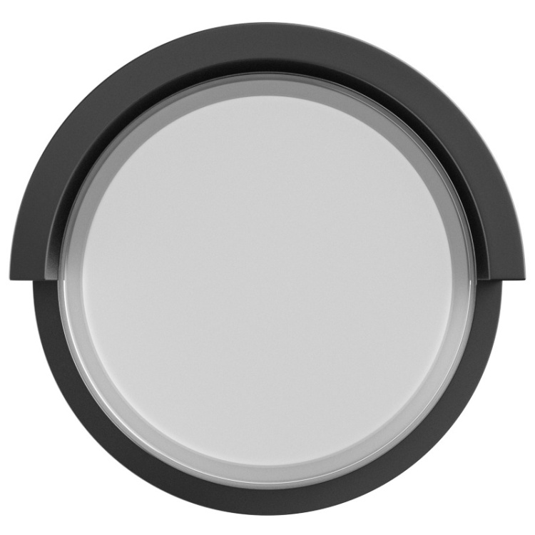 Czarna oprawa elewacyjna LED IP65 do montażu natynkowego