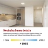 Lampa sufitowa LED FLORI 420x420 mm