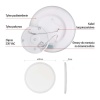 Lampa sufitowa LED FLORI