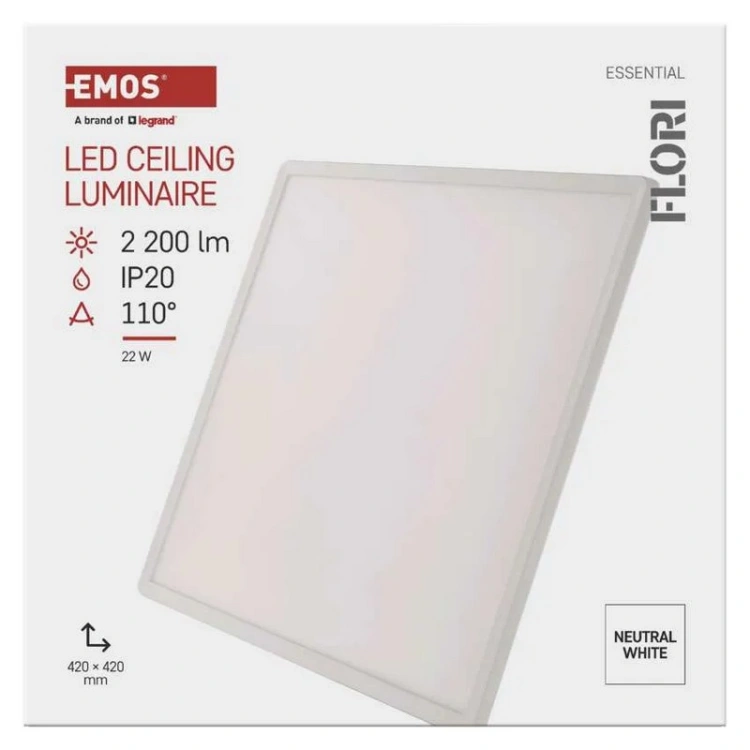 Oprawa LED FLORI 22W do salonu