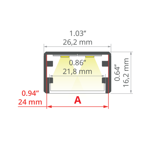 Profil LED GLAZA-LL srebrny anodowany, odcinki 1m, 2m, 3m wymiary.png