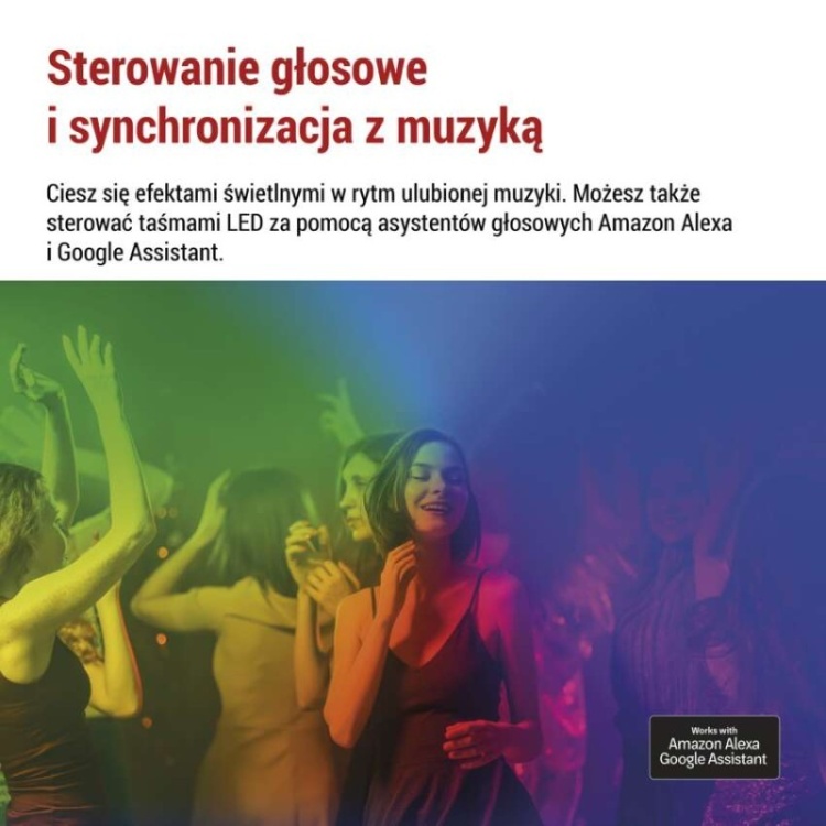 LED NEON do biurka i półek