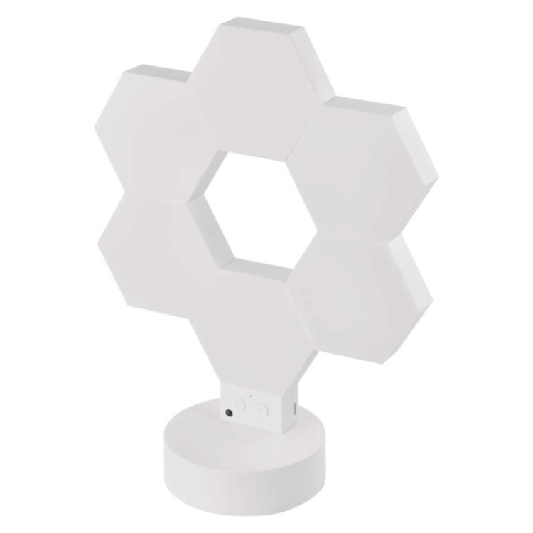 Smart lampa LED z panelami hexagon