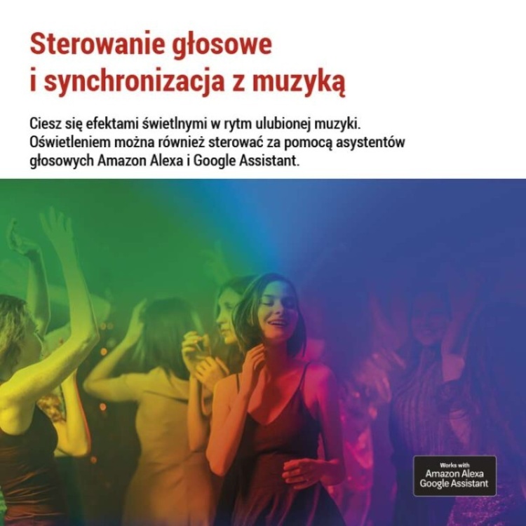 Designerska lampa LED do wnętrz