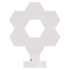GoSmart Lampa stołowa LED RGB IC Hexagon biała, 6 części, ściemnialna, WiFi