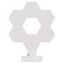 GoSmart Lampa stołowa LED RGB IC Hexagon biała, 6 części, ściemnialna, WiFi