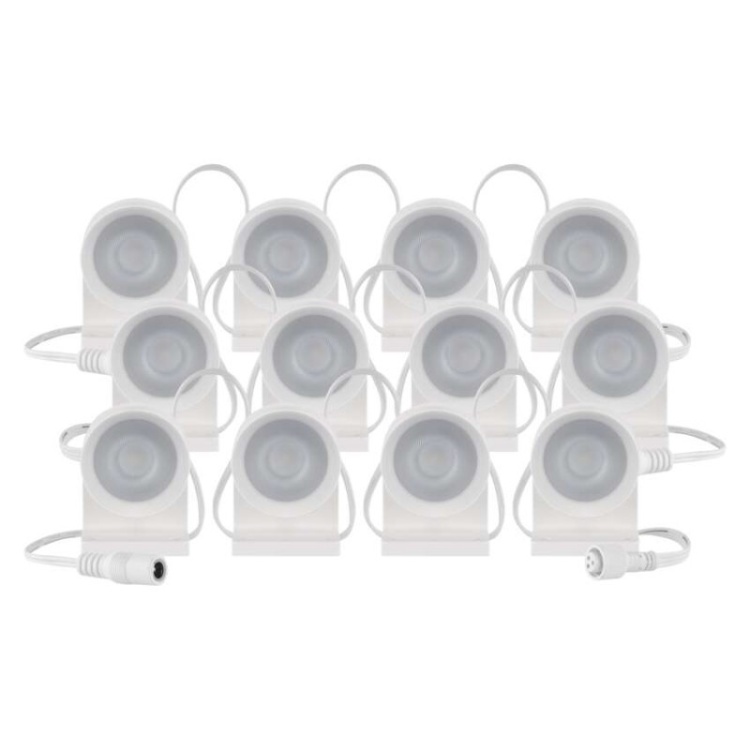 LED RGBIC 12 punktów sterowanie aplikacją