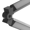 Lampa LED z segmentami obrotowymi