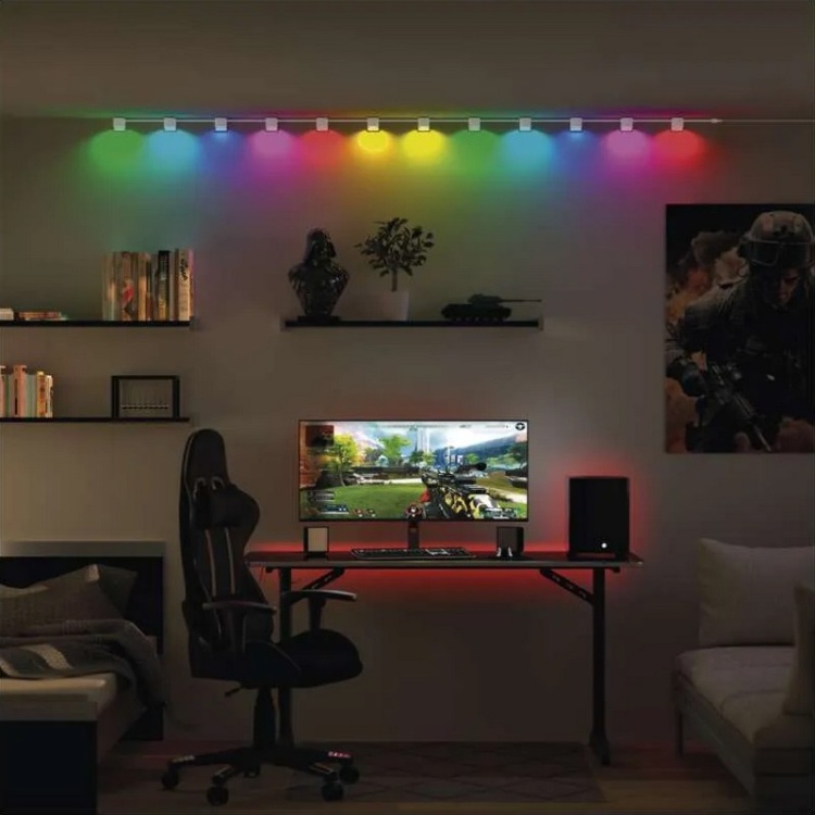 Zestaw LED RGBIC 12 punktów świetlnych