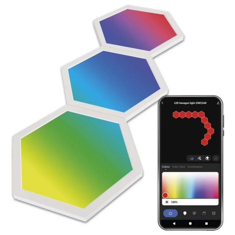 Panele LED hexagon EMOS ZIW223R